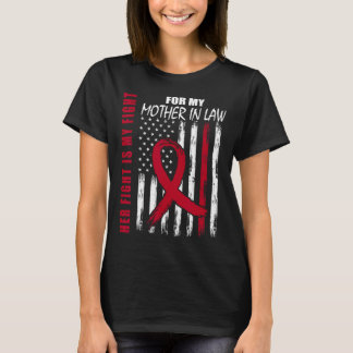 Mother In Law Multiple Myeloma Awareness American T-Shirt