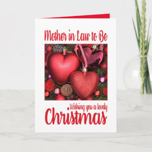 Mother in Law to Be Lovely Christmas card