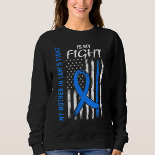Mother In Law Type 2 Diabetes Awareness American F Sweatshirt