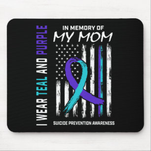 Mother In Memory Of My Mum Suicide Awareness Preve Mouse Pad