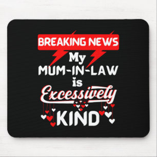 Mother Inlaw Xmas Birthday Son Daughter For Mum In Mouse Pad