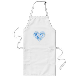 Mother Inspirational Heart Love Words Long Apron