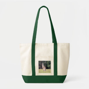 Mother Kangaroo with Baby Joey in Her Pouch Tote Bag