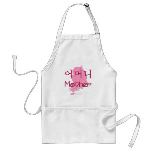 Mother (Korean) map Standard Apron