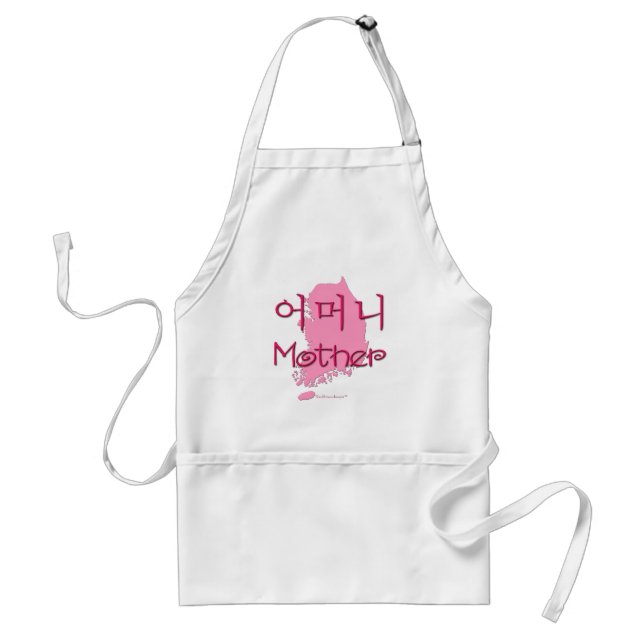 Mother (Korean) map Standard Apron (Front)