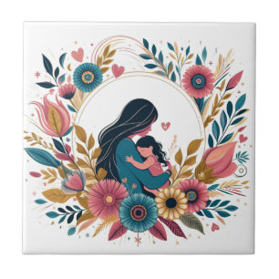 mother love ceramic tile
