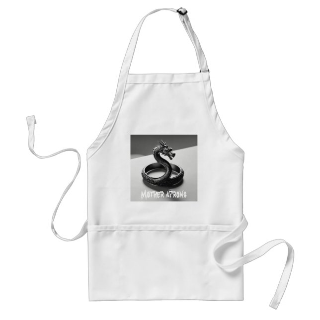 Mother Luxury Dragon Template Aprons (Front)