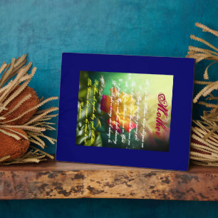 Mother M is for Million things she gave me Plaque
