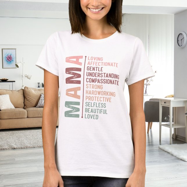 Mother mama word art love T-Shirt (Creator Uploaded)
