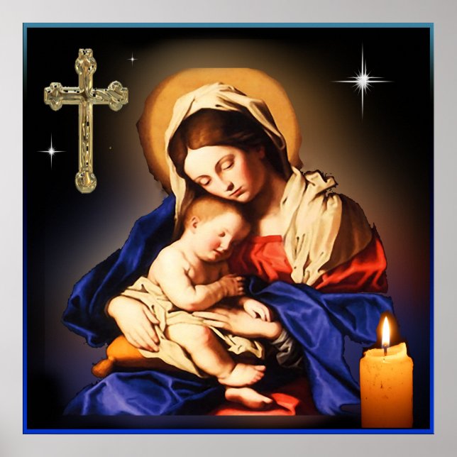 Mother Mary  art Poster (Front)
