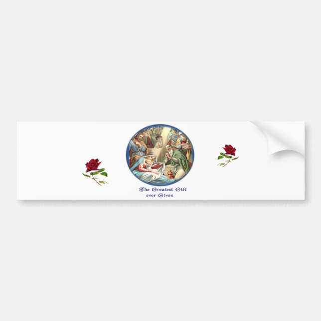 Mother Mary Bumper Sticker (Front)