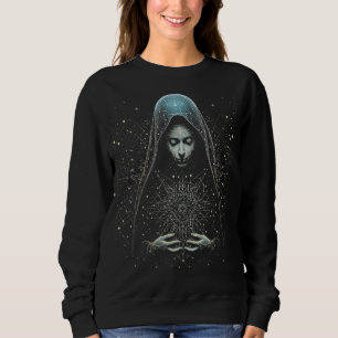 Mother Mary Christmas Peace Meditation Christian C Sweatshirt