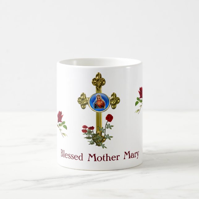 Mother MAry Coffee Mug (Center)