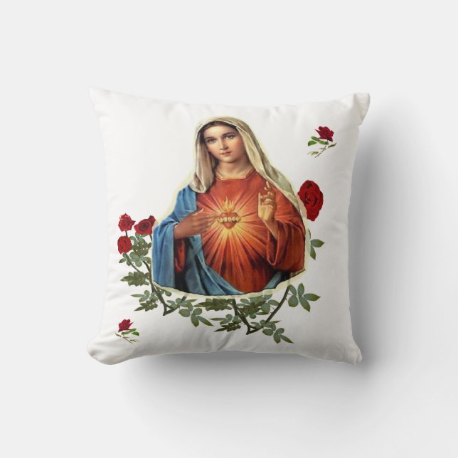 Mother MAry Cushion (Front)