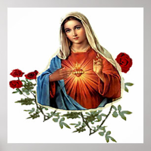Mother Mary designs Poster