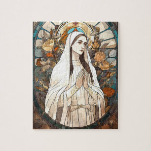 Mother Mary Immaculate heart,St Mary,Catholic  Jigsaw Puzzle