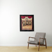 Mother Mary Jesus Christ Thorn Crown art Painting