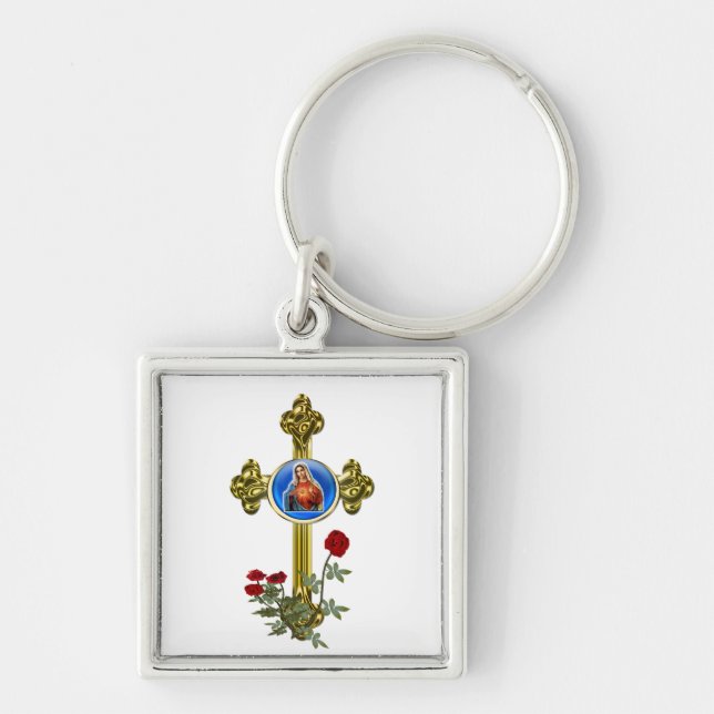 Mother MAry Key Ring (Front)