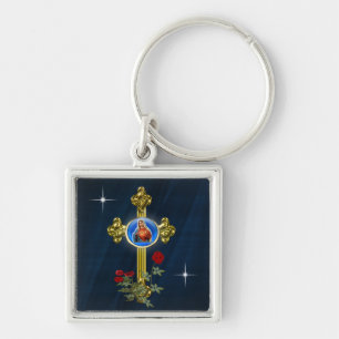 Mother Mary Key Ring