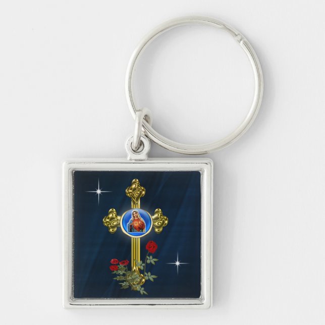 Mother Mary Key Ring (Front)