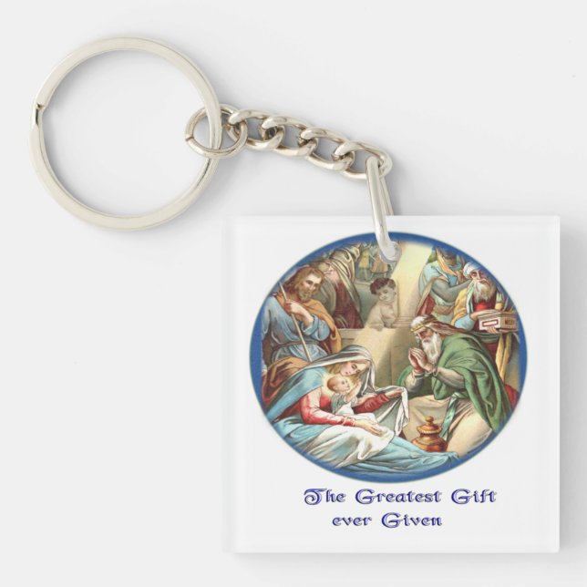 Mother Mary Key Ring (Front)