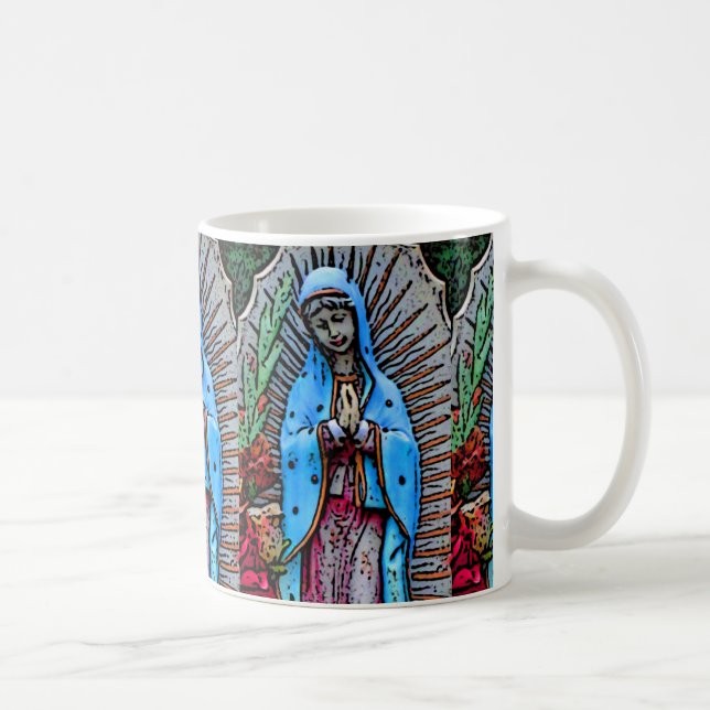 Mother Mary, Lady of Guadalupe Coffee Mug (Right)
