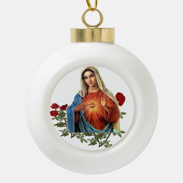 Mother Mary ornament (Front)