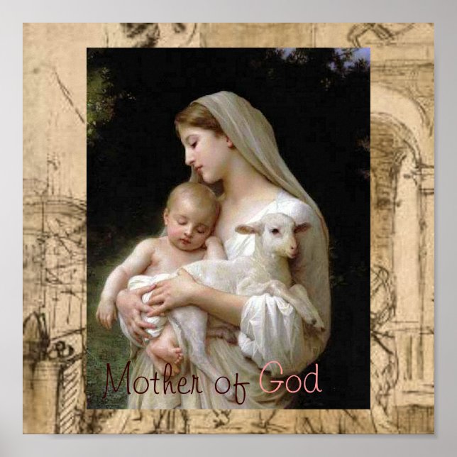 Mother Mary Print (Front)