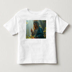 Mother Mary Queen of Heaven Toddler Tee Shirt