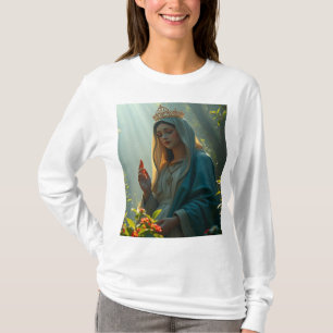 Mother Mary Queen of Heaven Women's Long Sleeve T-Shirt