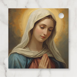 Mother Mary- Religious Occasions Favour Tags