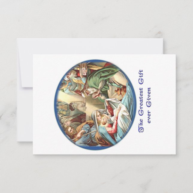 Mother Mary Save The Date (Front)