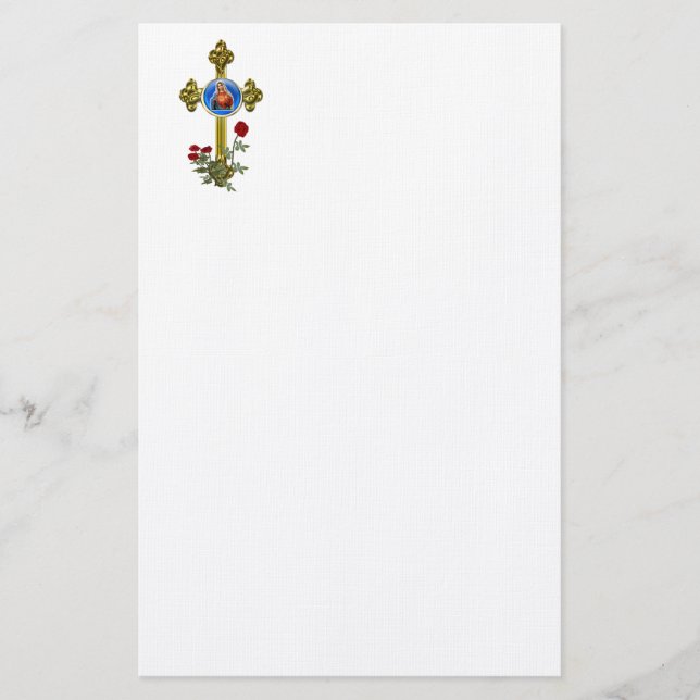 Mother MAry Stationery (Front)