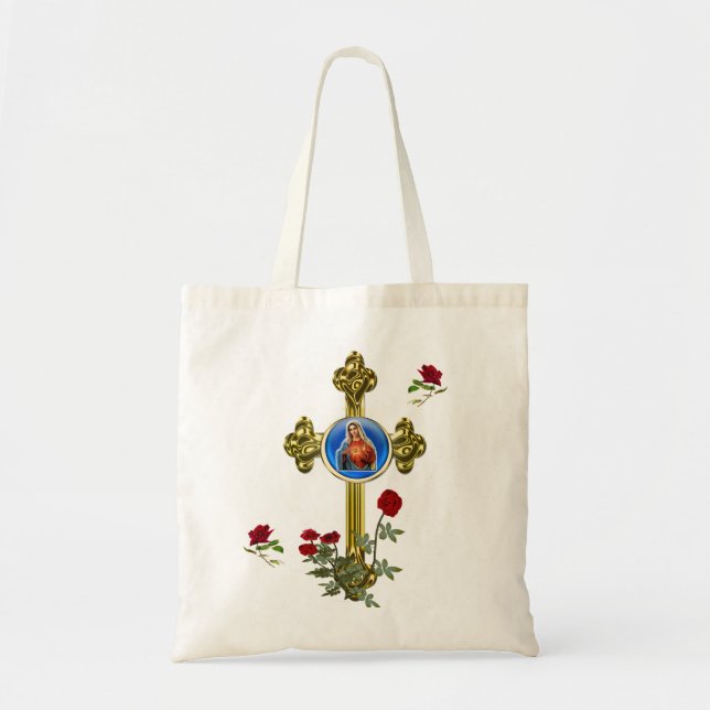 Mother MAry Tote Bag (Front)