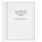 Mother Mary with Baby Jesus Christmas Card