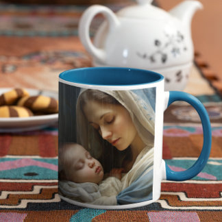 Mother Mary with Baby Jesus version 1  Coffee Mug