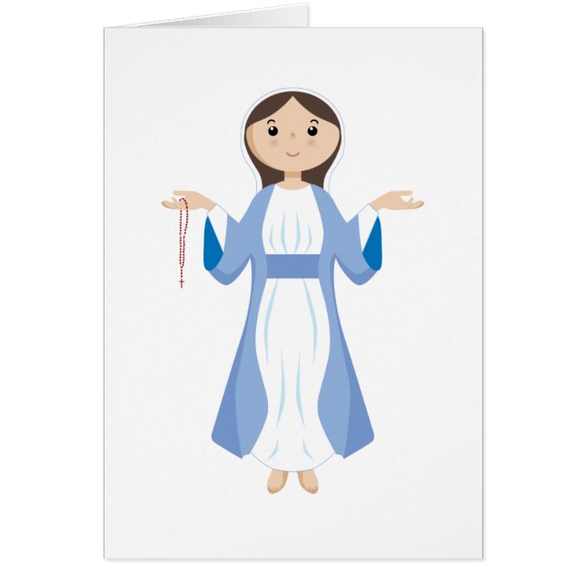 Mother Mary with Rosary (Front)