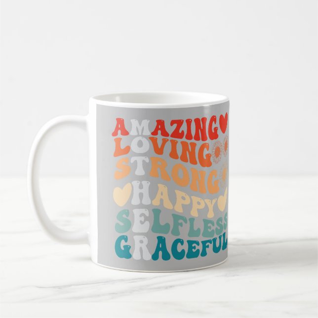 Mother Meaning Custom Coffee Mug (Left)