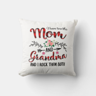 Mother Mom And Grandma Birthday Cushion