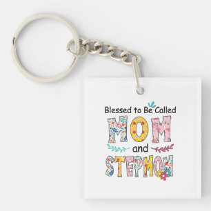 Mother Mom And Stepmom Birthday Key Ring