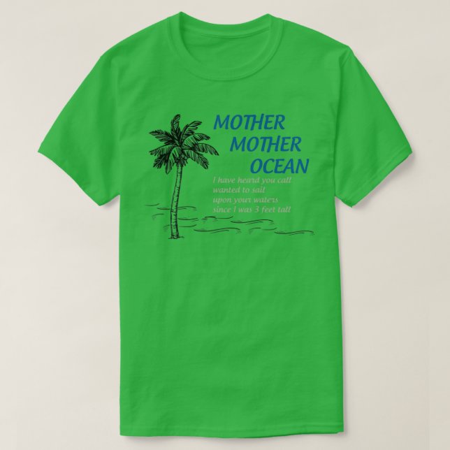 Mother Mother Ocean T-Shirt (Design Front)