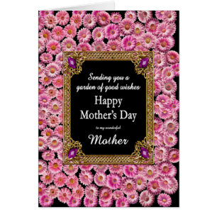 Mother Mother's Day Pink Daisies