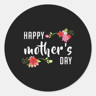 Mother Mothers Mummy Mother's Day Mum Funny Gift Classic Round Sticker