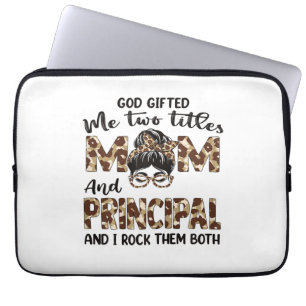 Mother Mum And Principal Mothers Birthday Laptop Sleeve