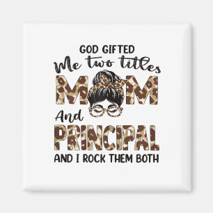 Mother Mum And Principal Mothers Birthday Magnet