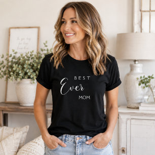 Mother mum best ever black T-Shirt