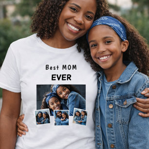 Mother mum family photo collage T-Shirt