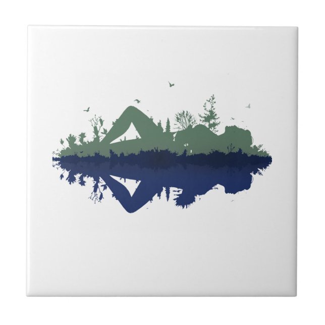 Mother Nature Ceramic Tile (Front)