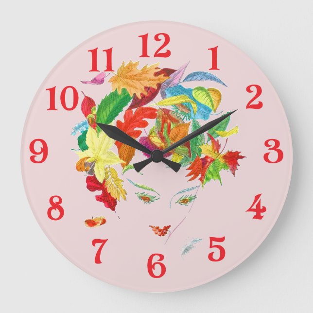 Mother Nature Large Clock (Front)
