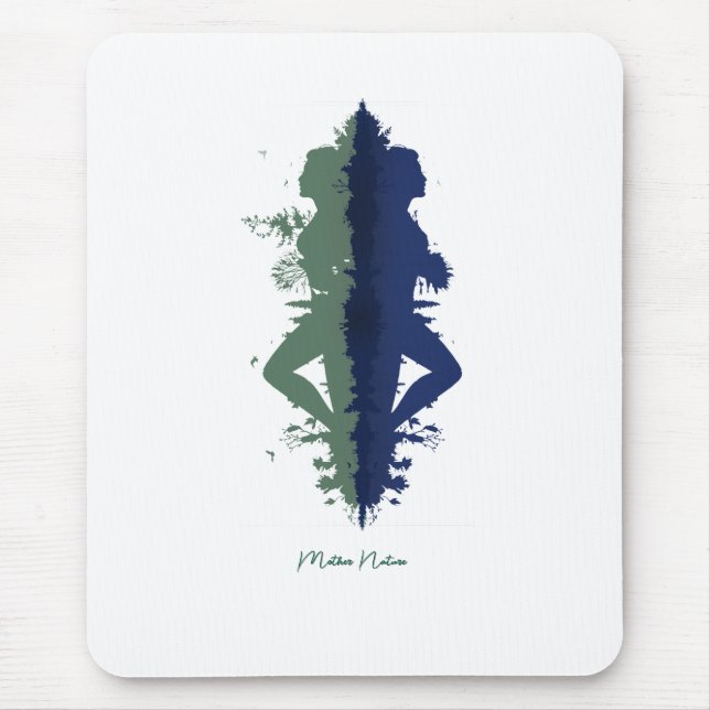 Mother Nature Mouse Pad (Front)